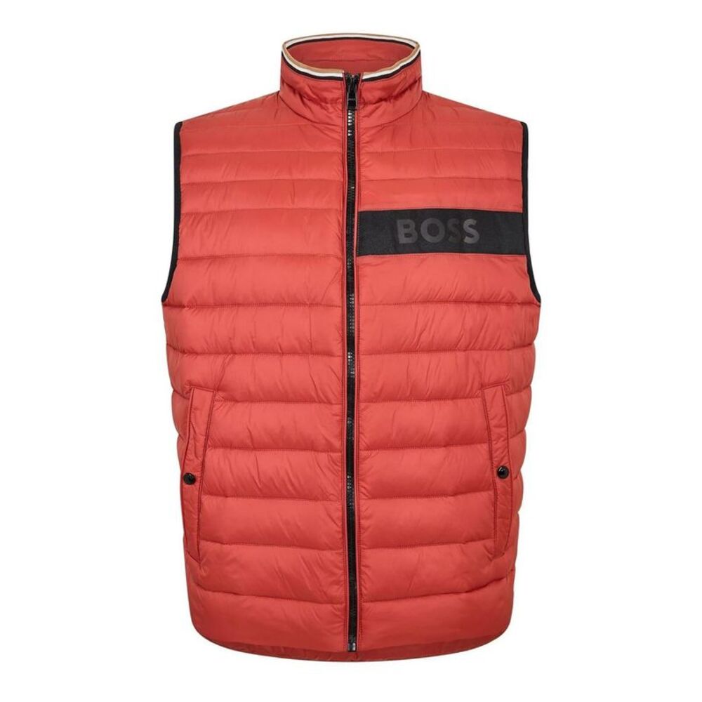 Boss Mens Darolan Quilted Vest / Brown